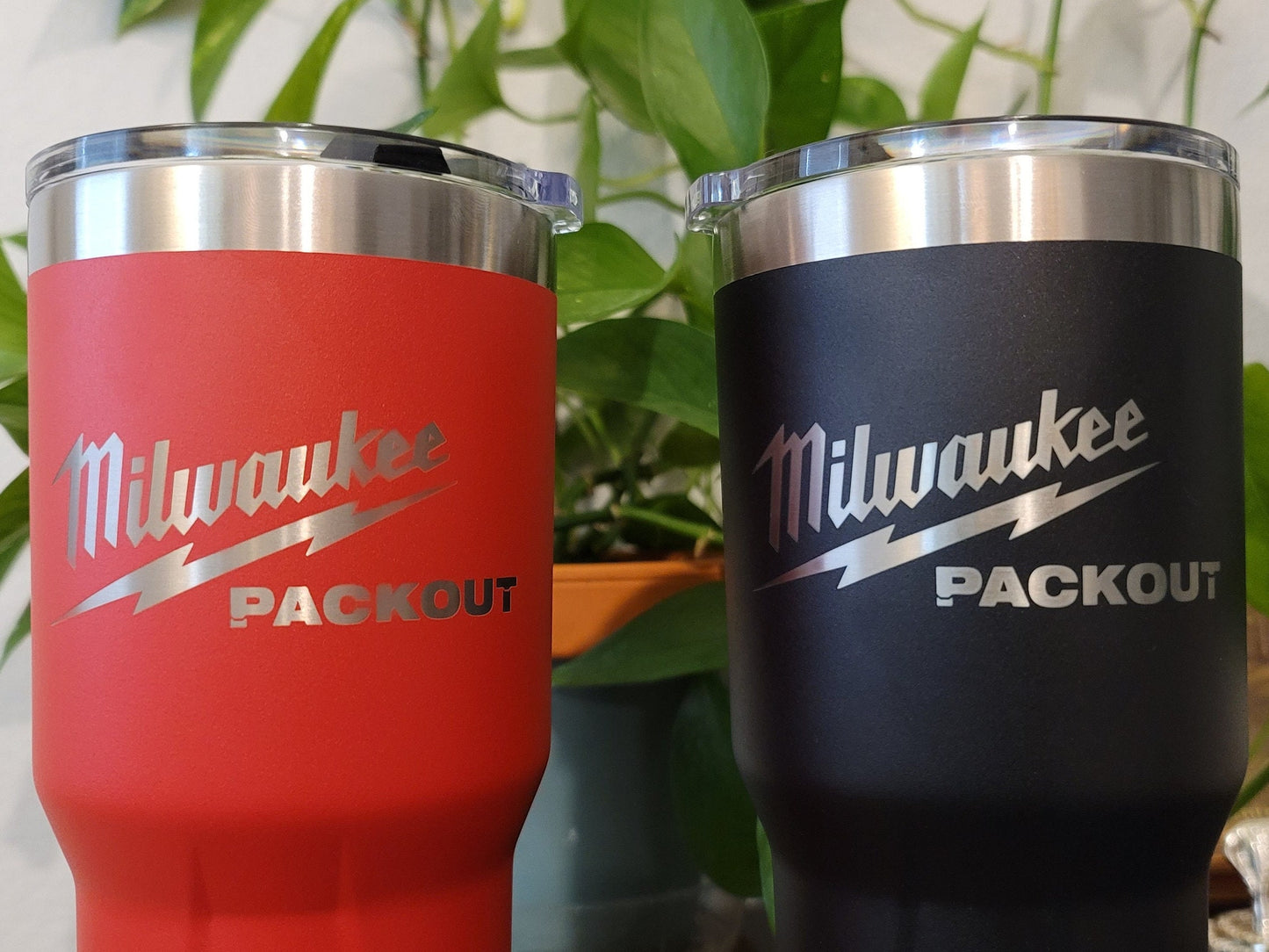 Personalized Custom Engraved Milwaukee® Packout™ 20 or 30 oz Tumbler, Birthday Gift Unique Gift, Laser Engraved, Construction, Gift for Him